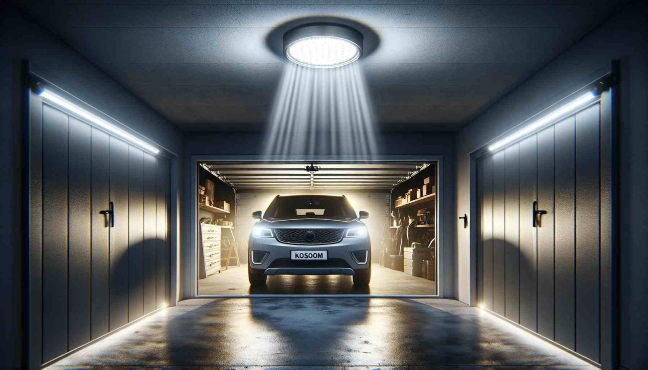 how many lumens for 2 car garage