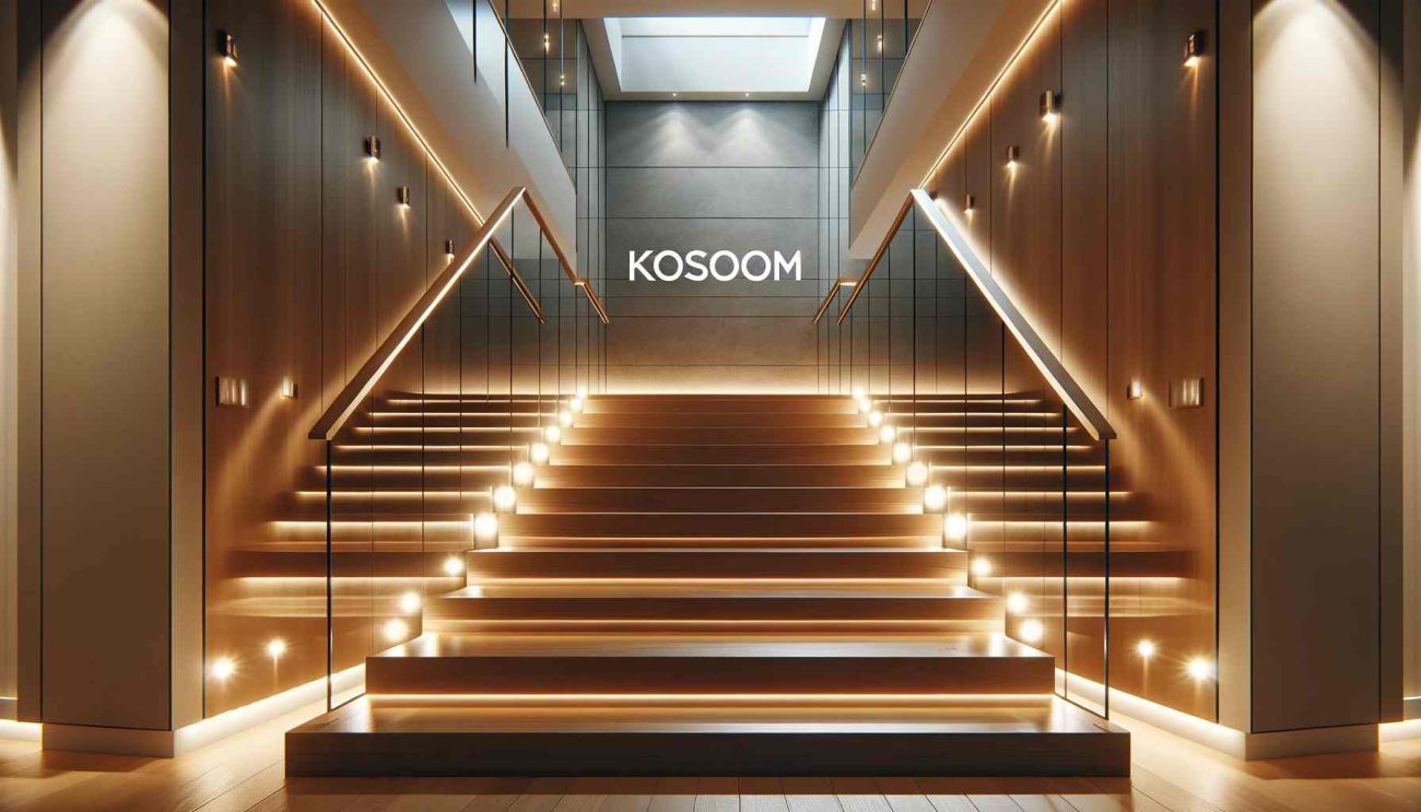 recessed lights for stairs