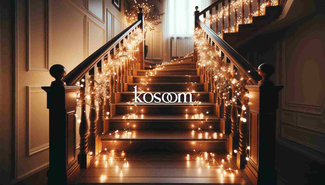 fairy lights for stairs