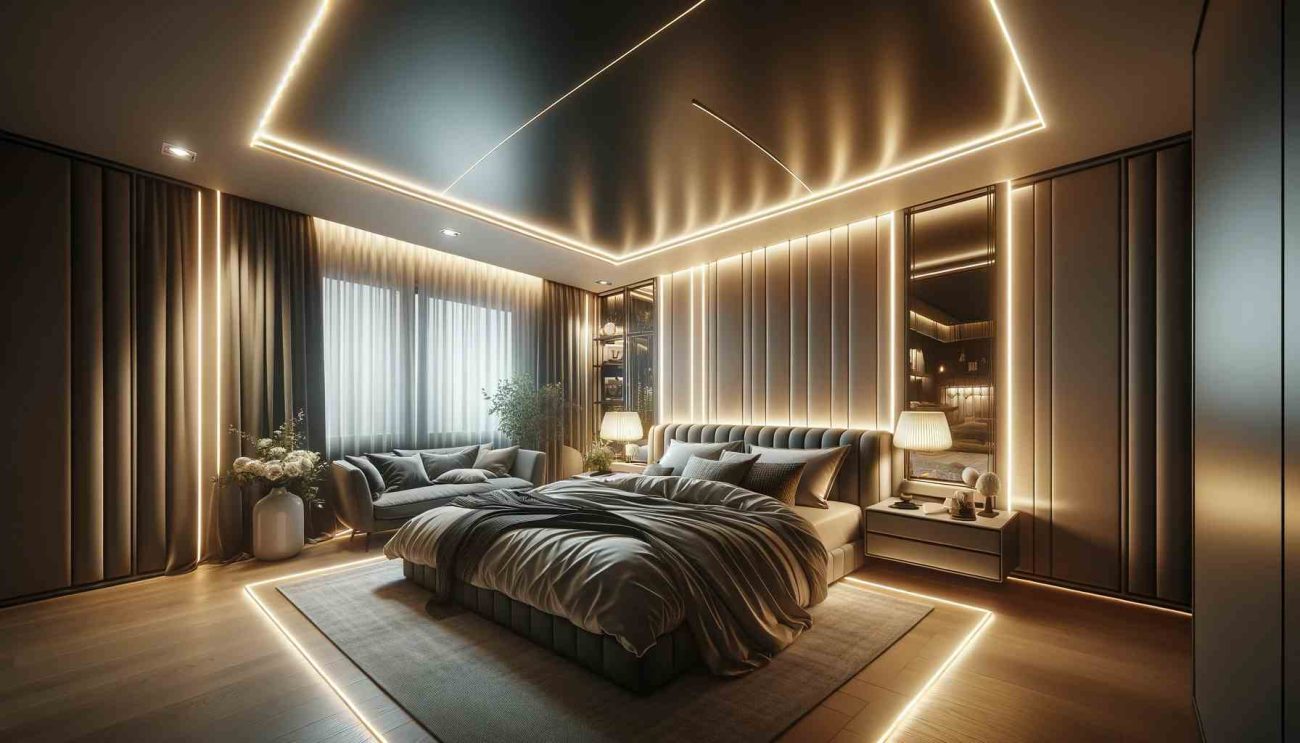 led strip lights for bedroom ceiling