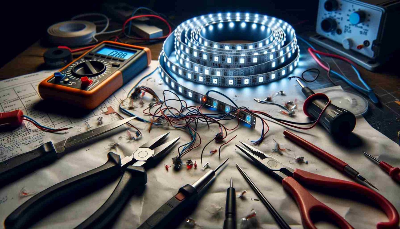 Why is my LED strip not working after cutting