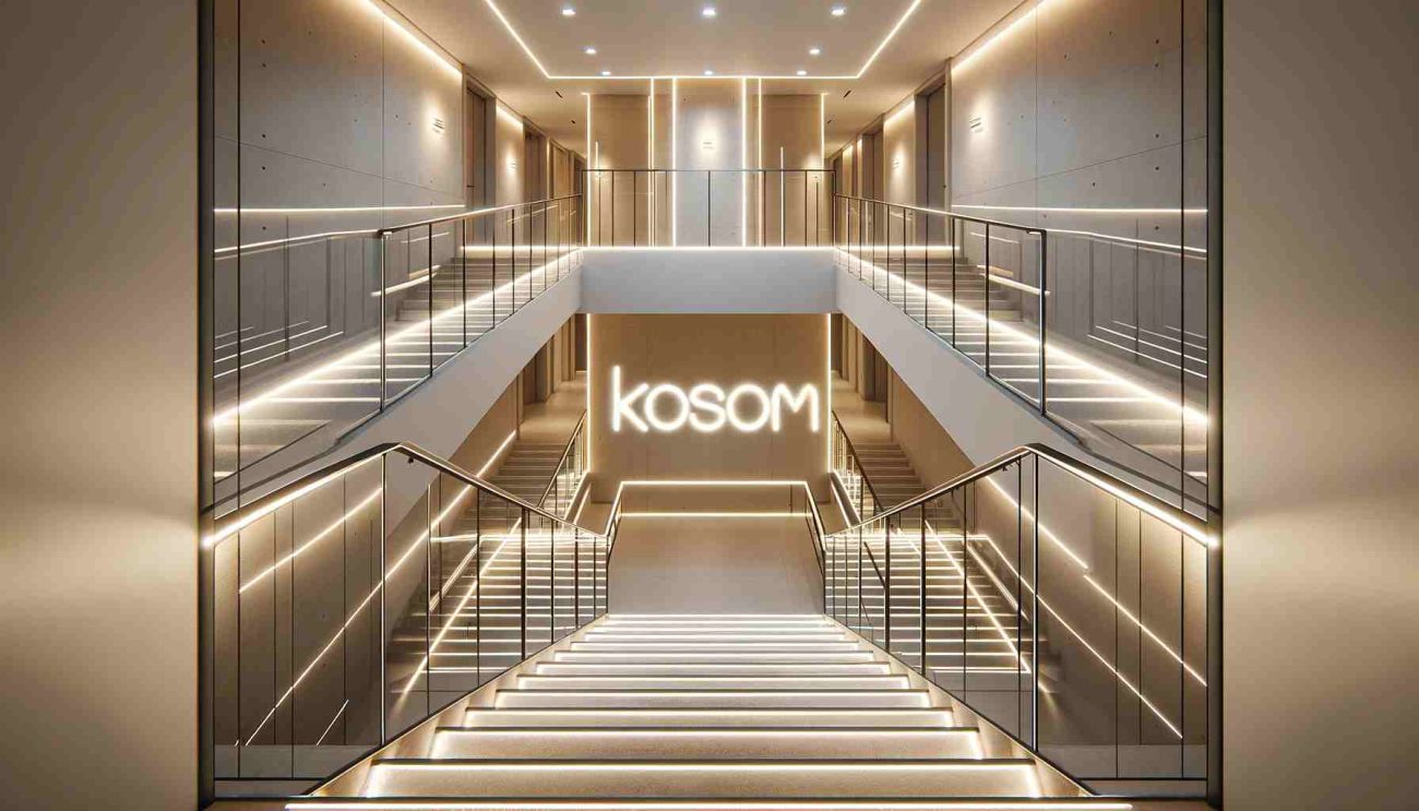 communal stair lighting