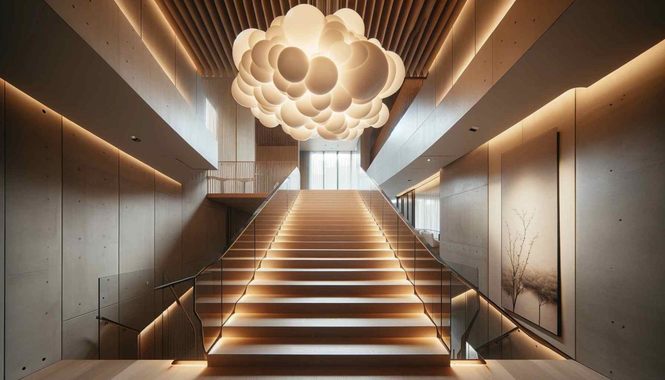 ceiling lights for stairs and landing