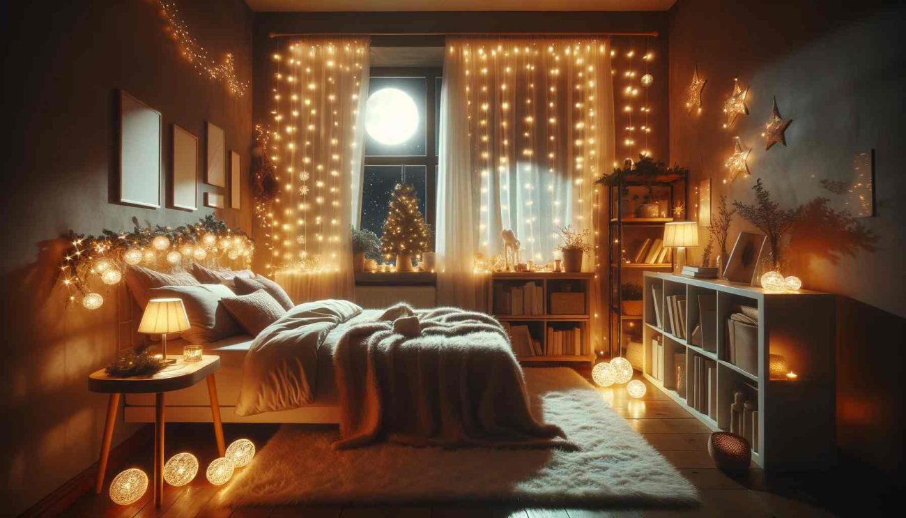 christmas lights for bedrooms