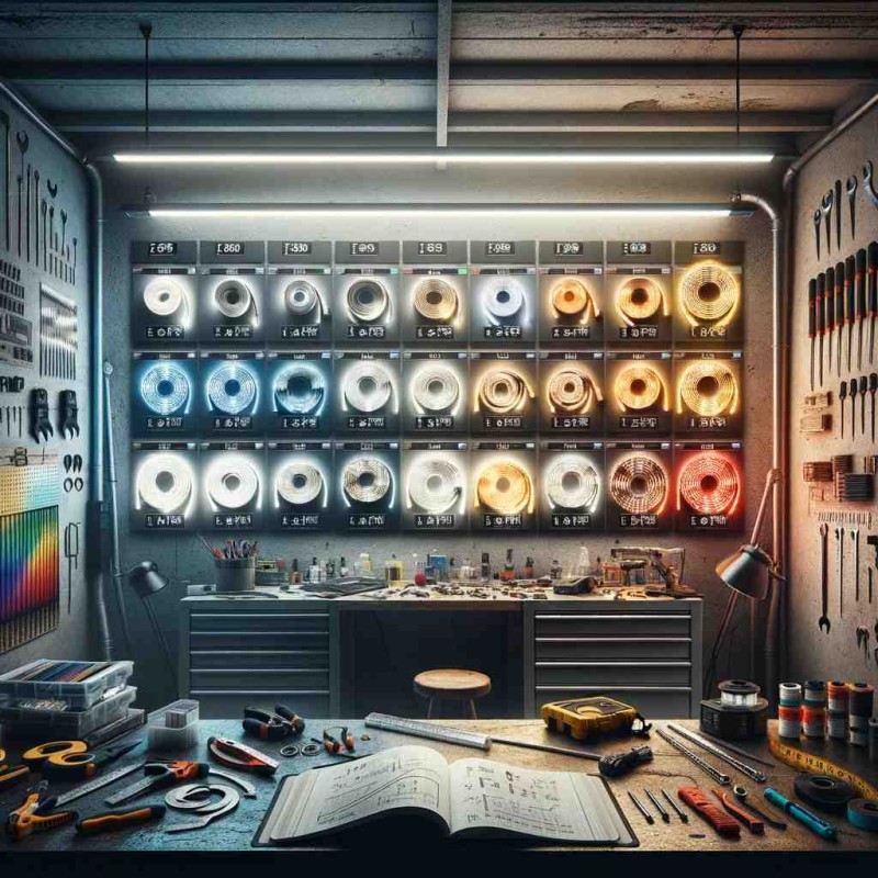 which led light strip should i buy for garage