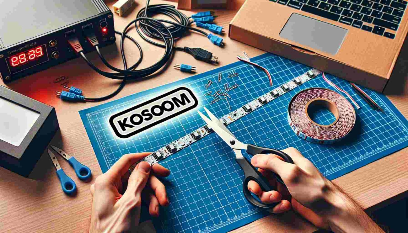 How do you cut LED strips to get power