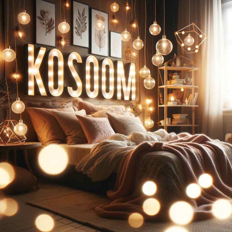 string lights for bedroom