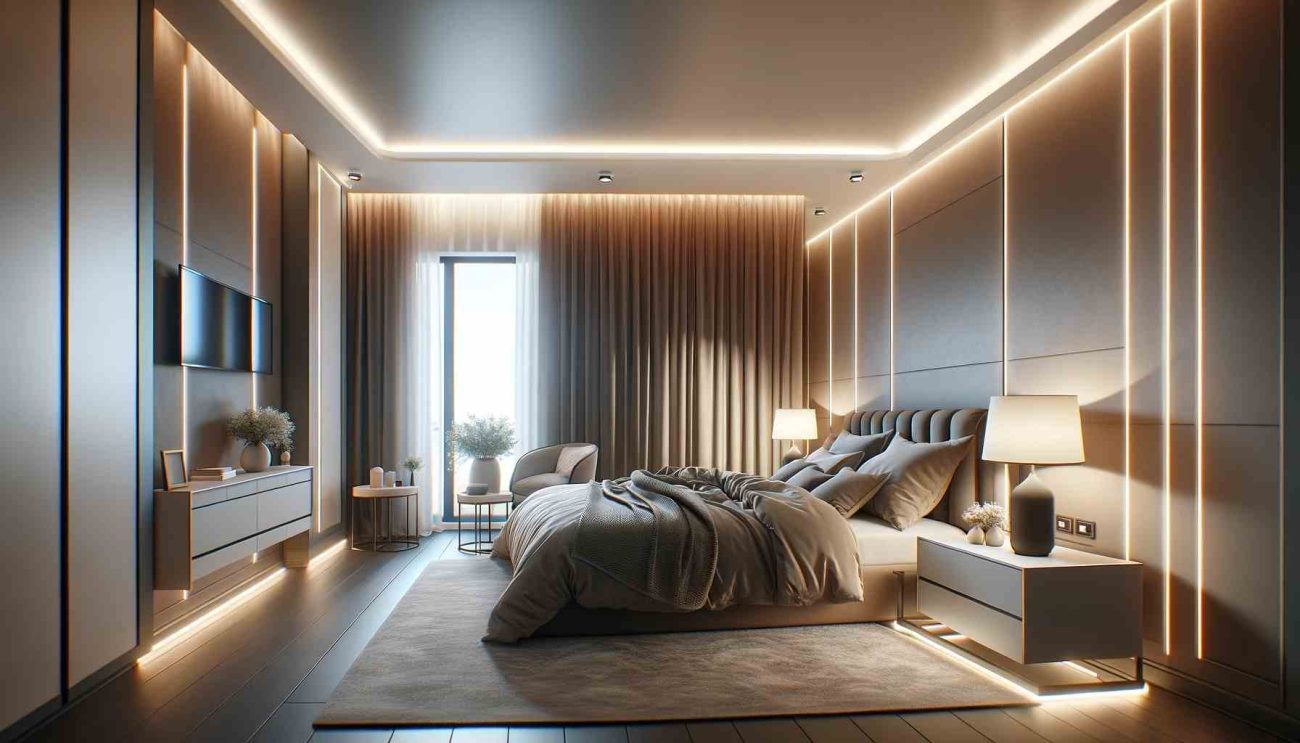 led strip lights for bedroom ceiling
