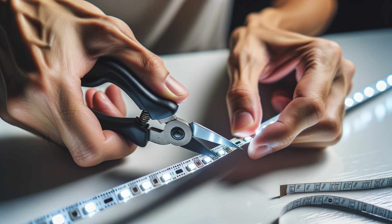 how do cuttable led strips work