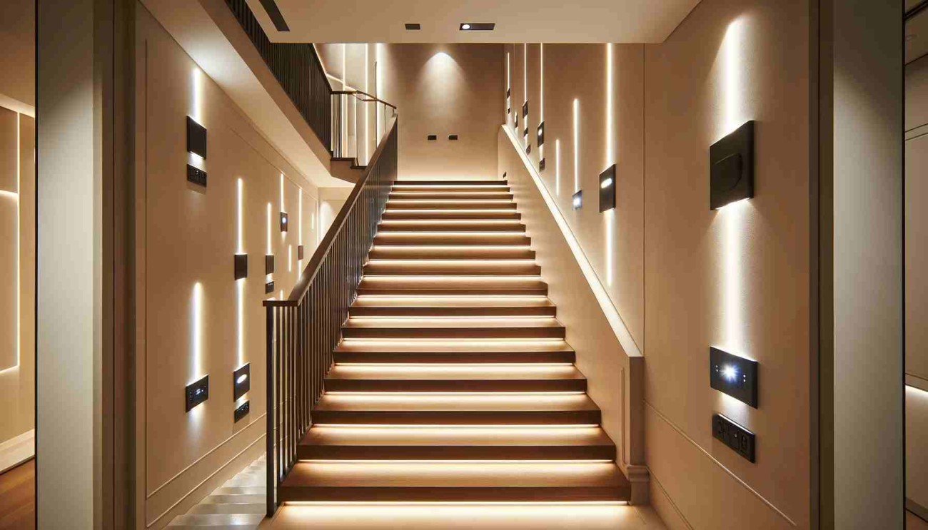 led lights for stairs indoors