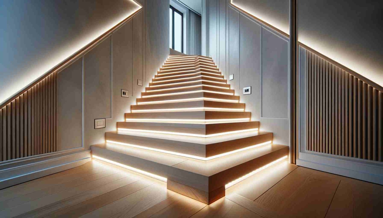 led lights for stairs indoors