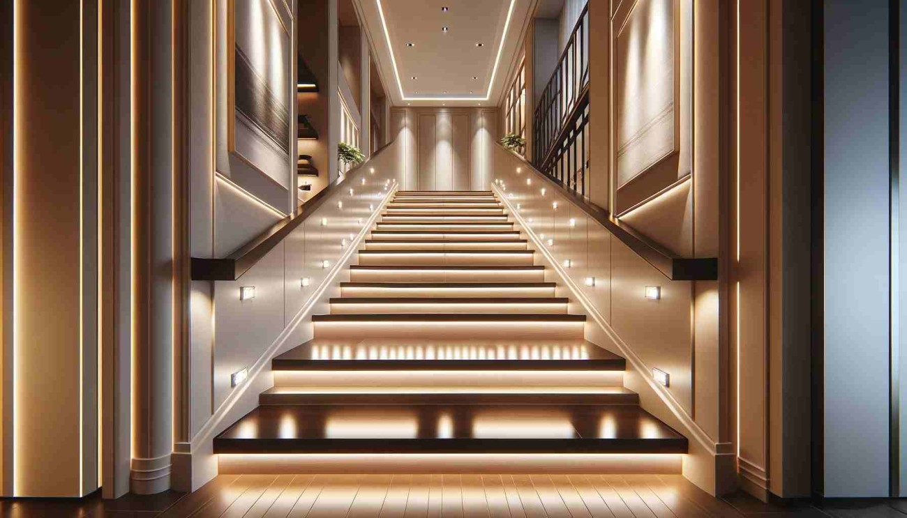 led lights for stairs indoors