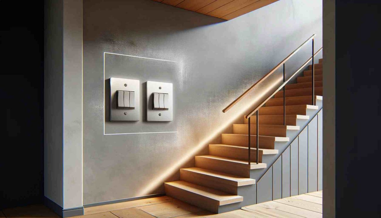 how to wire stair light switches
