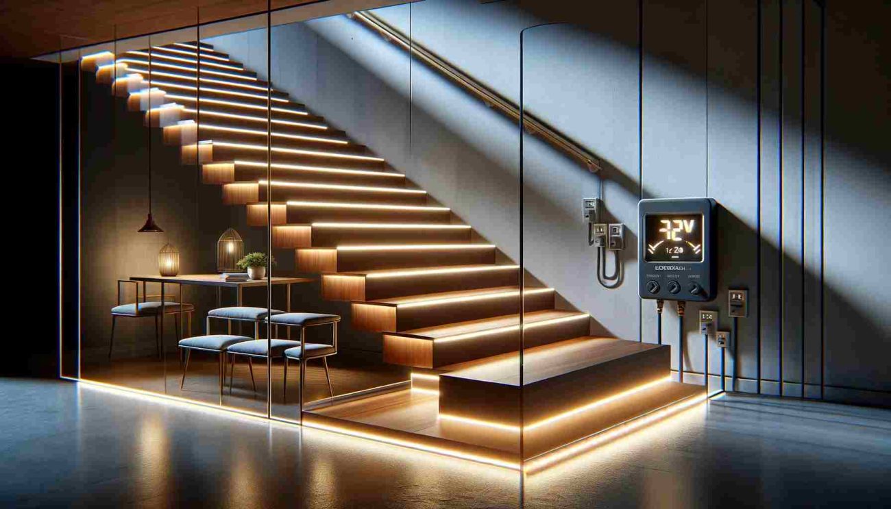 are stair lights 12v or 240v