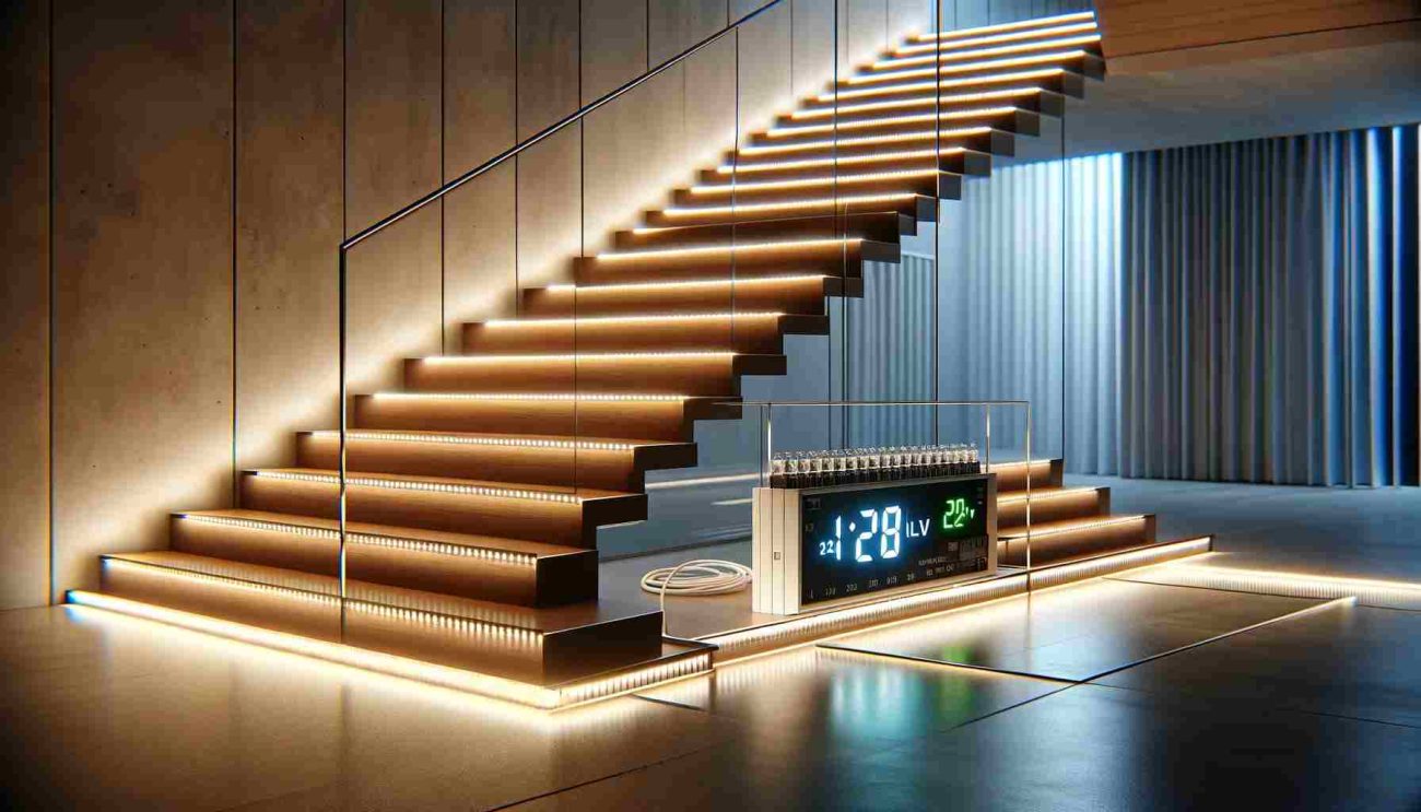 are stair lights 12v or 240v