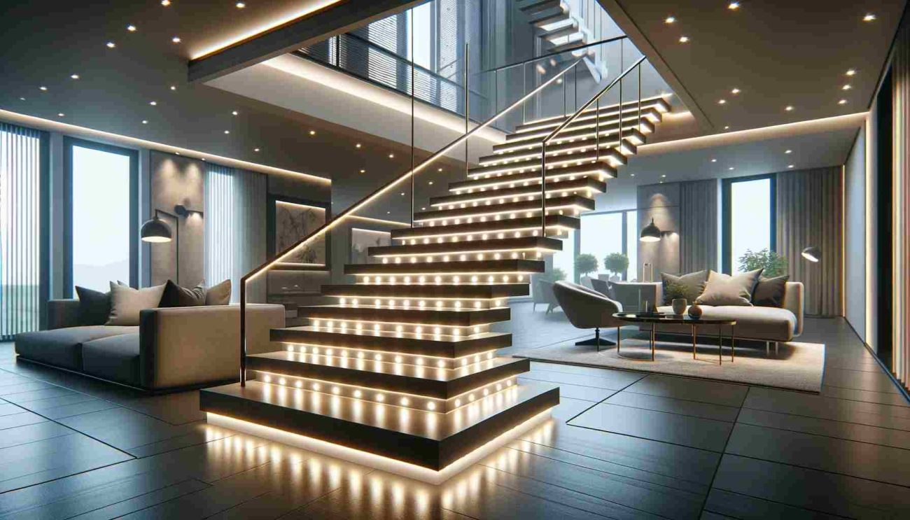 are stair lights 12v or 240v