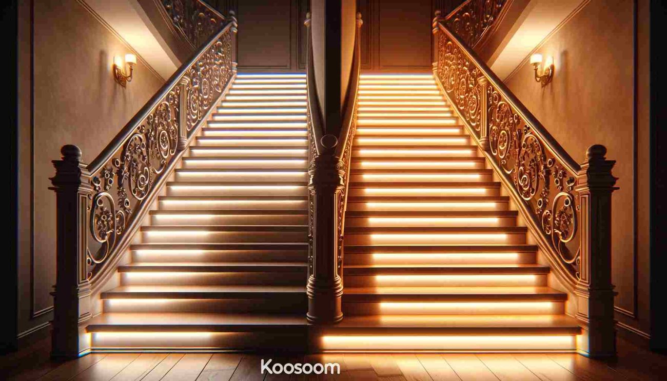 are stair lights 12v or 240v