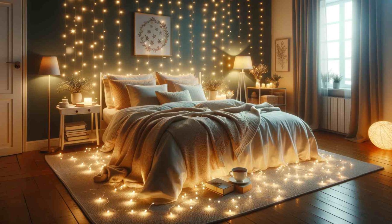 fairy lights for bedroom