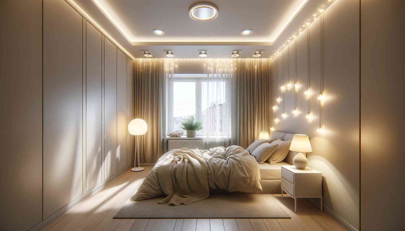 small bedroom lighting