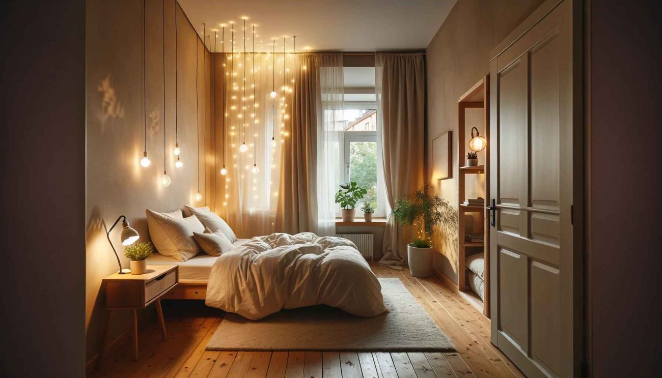 small bedroom lighting