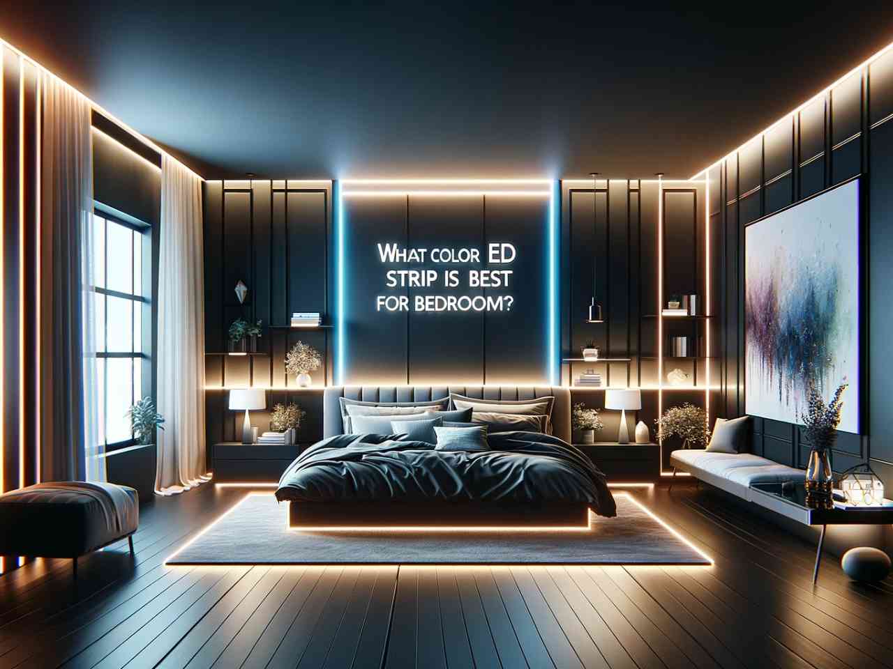 What Color LED Strip Is Best for Bedroom