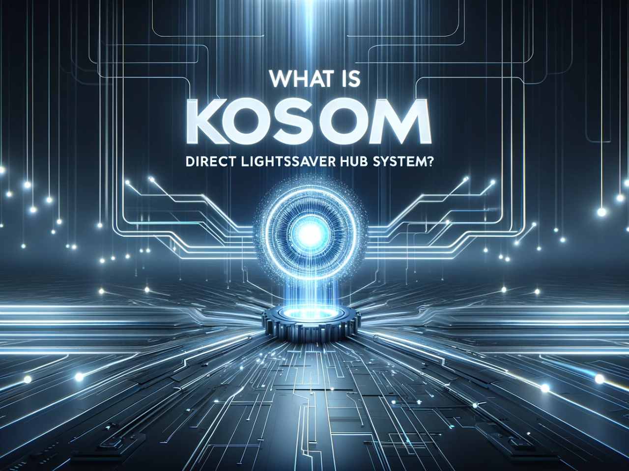 What is Kosoom "DirectLightSaver Hub" System