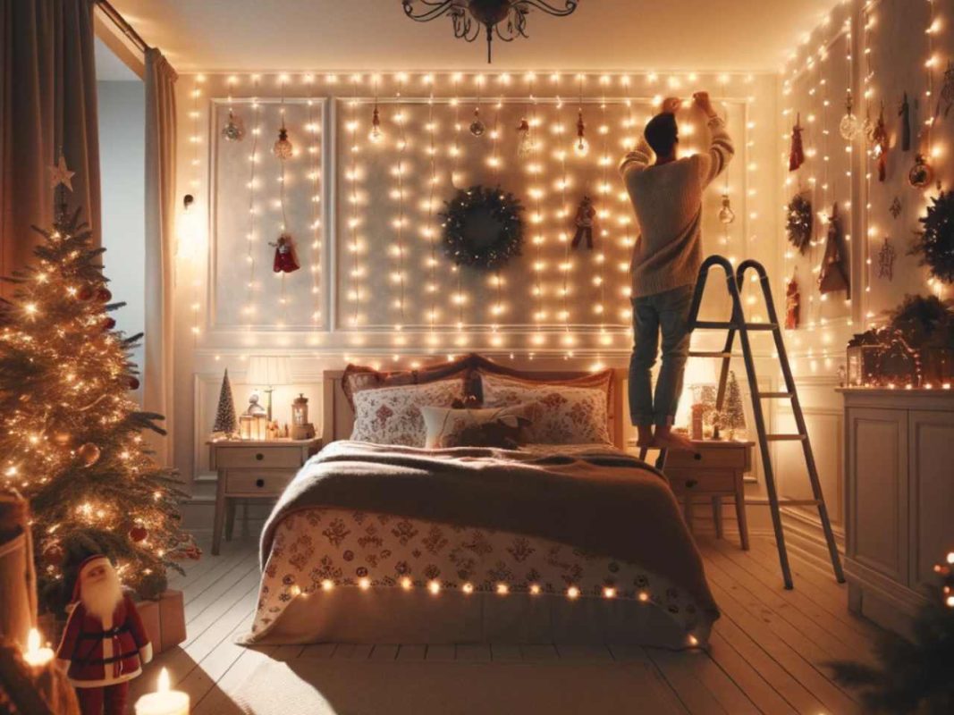 How to Hang Christmas Lights in Bedroom[2024 Ultimate Guide]