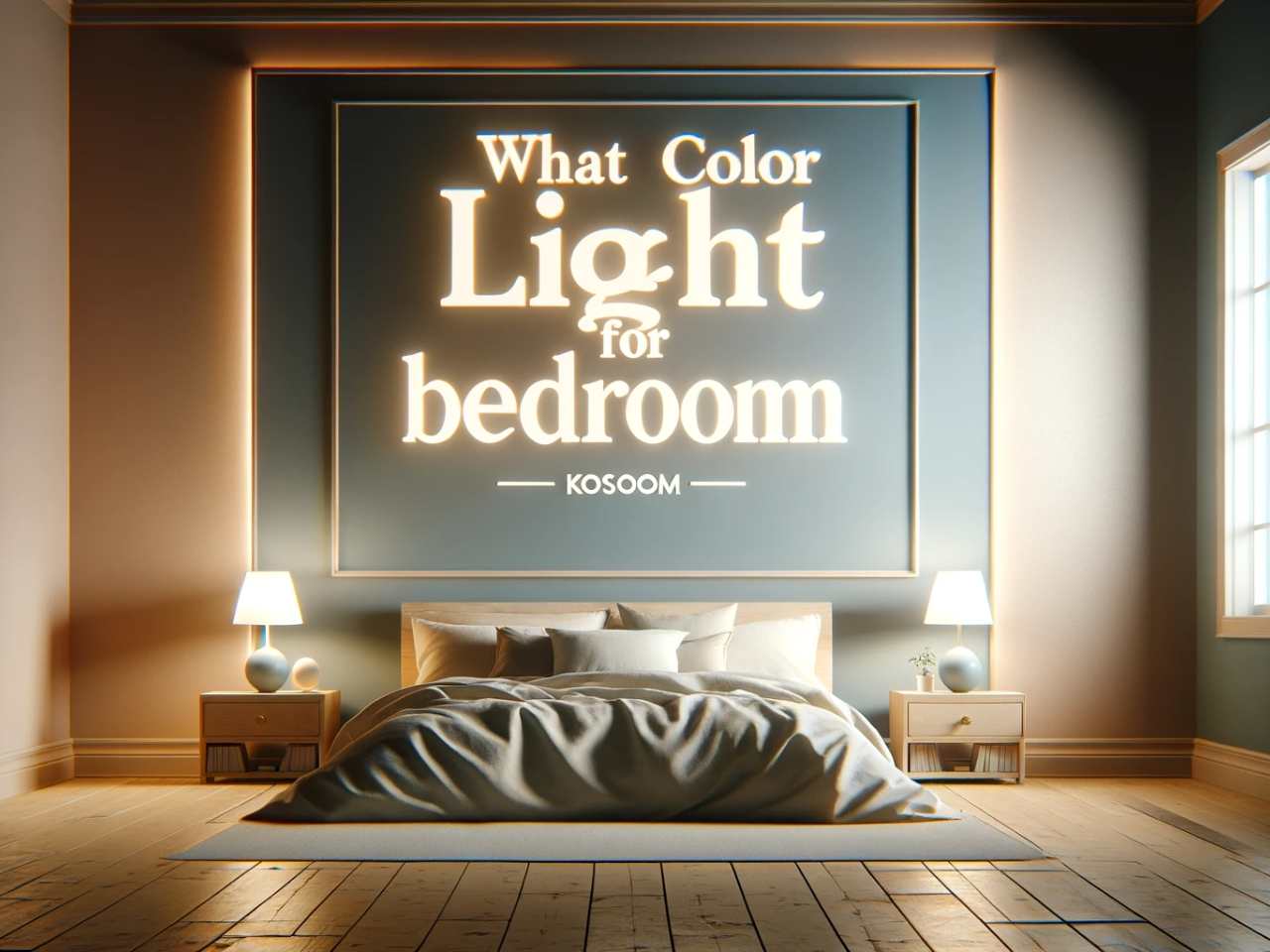 what color light best for bedroom