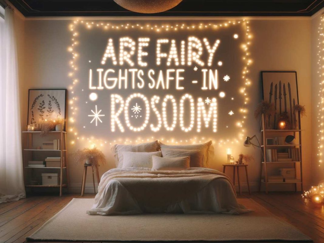 are fairy lights safe in bedroom