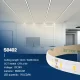 LED Strip Lights - 8w/4000k/984lm/70LEDs - Kosoom S0402-Under Cabinet LED Strip Lighting--S0402