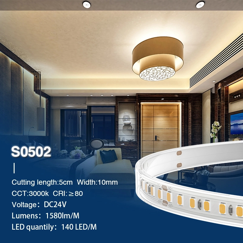 LED Strip Lights - 12w/3000k/1580lm/140LEDs - Kosoom S0502-20m LED Strip Lights--S0502