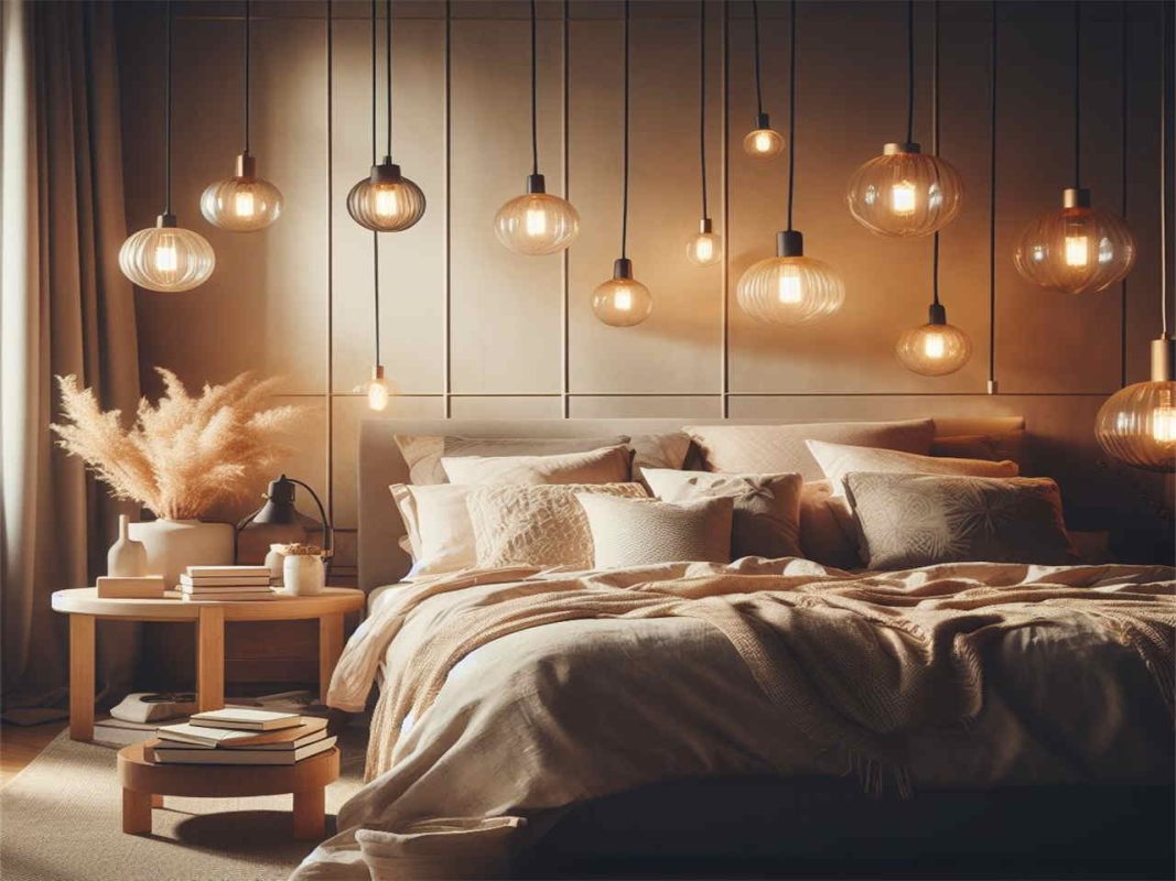 bedroom pendant lights