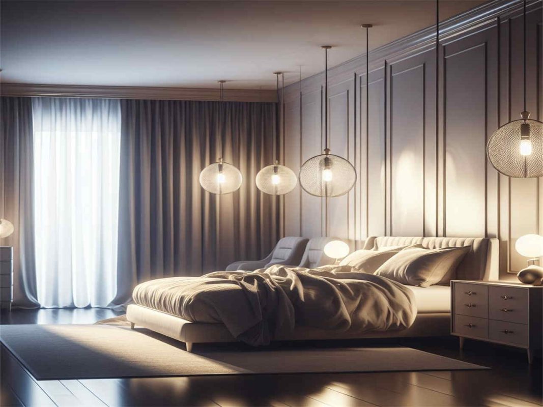 bedroom pendant lights