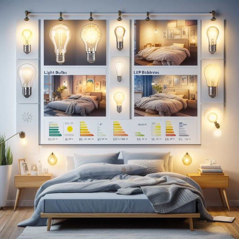 light wattage for bedroom