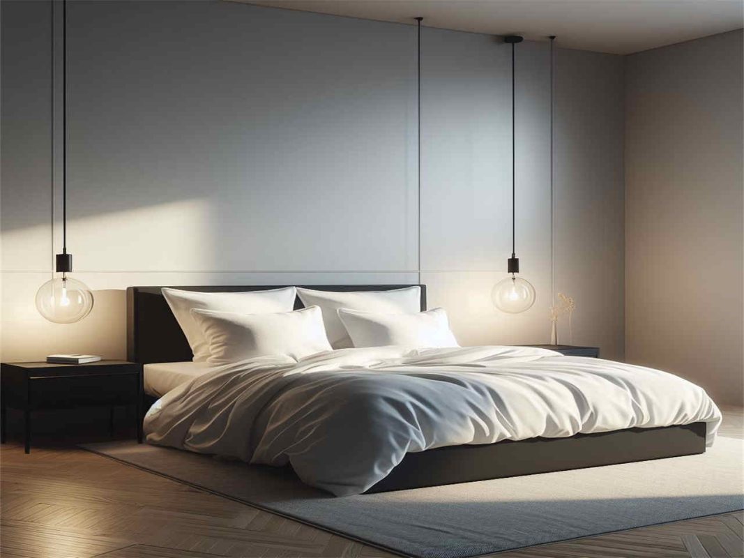 bedroom pendant lights