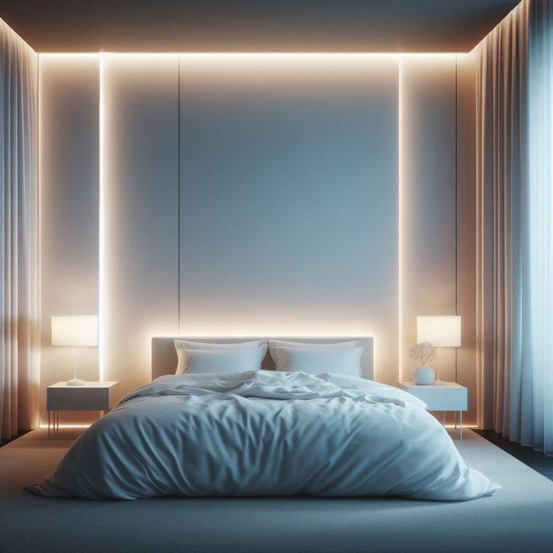 warm lights for bedroom
