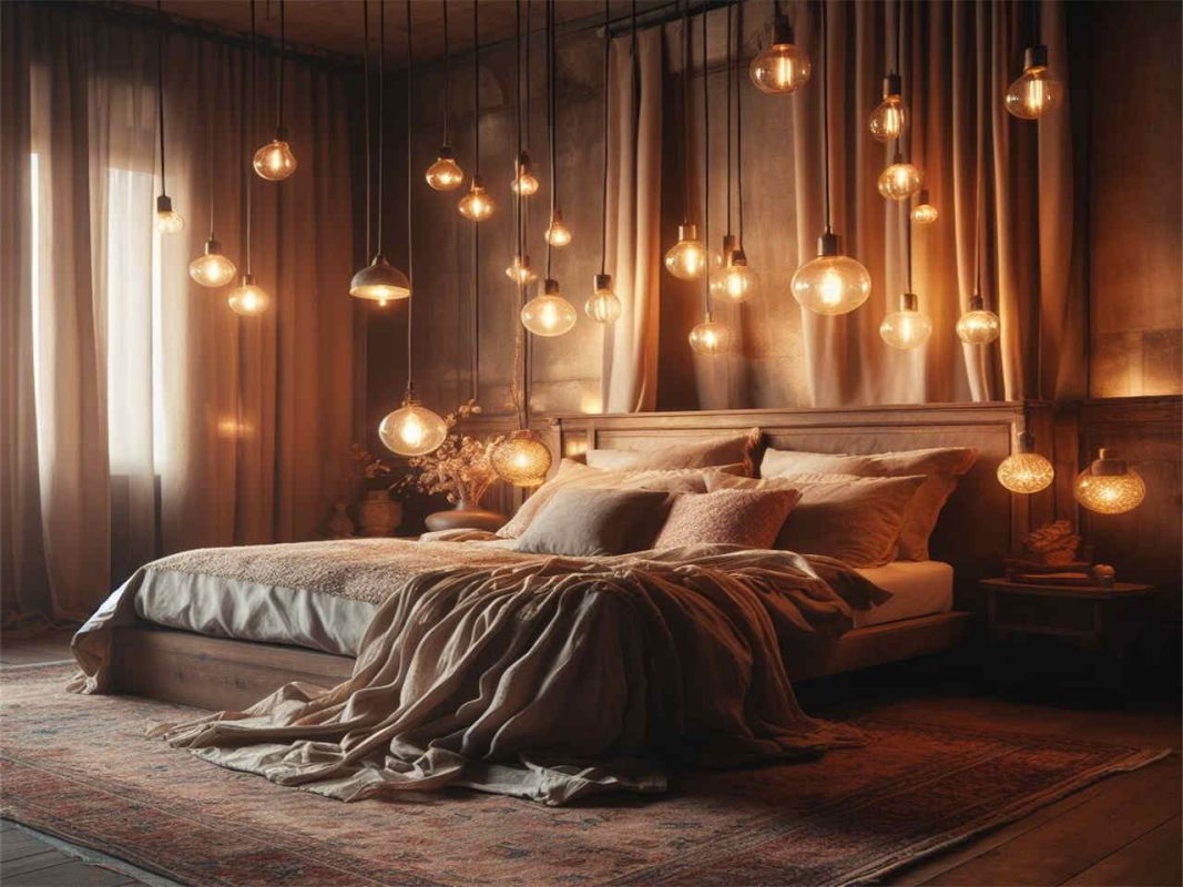 bedroom pendant lights