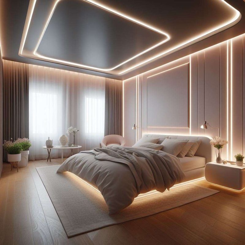 small bedroom lighting
