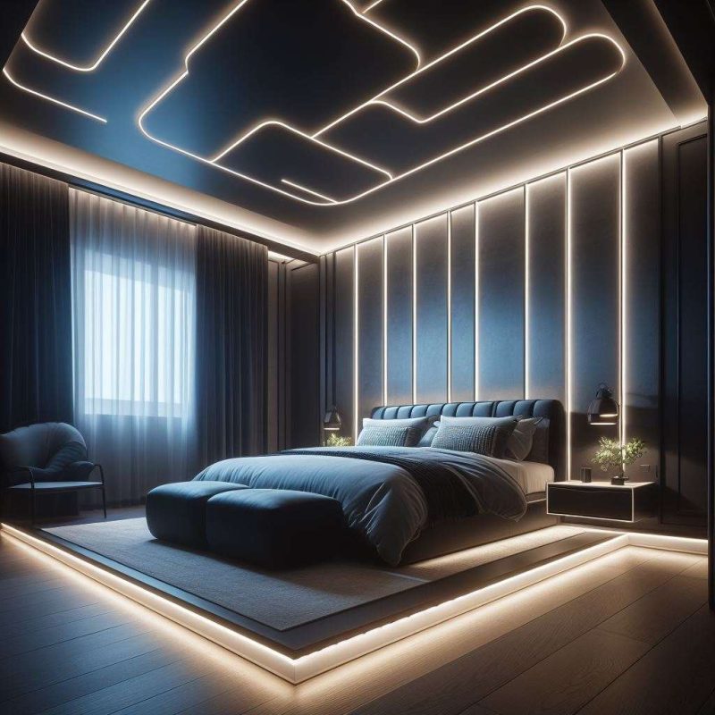 small bedroom lighting