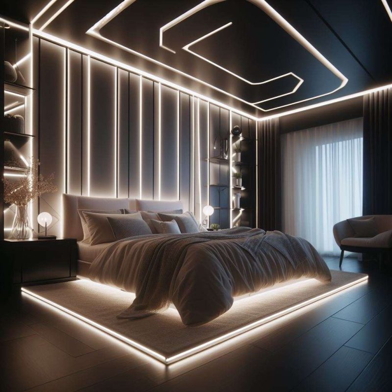 small bedroom lighting