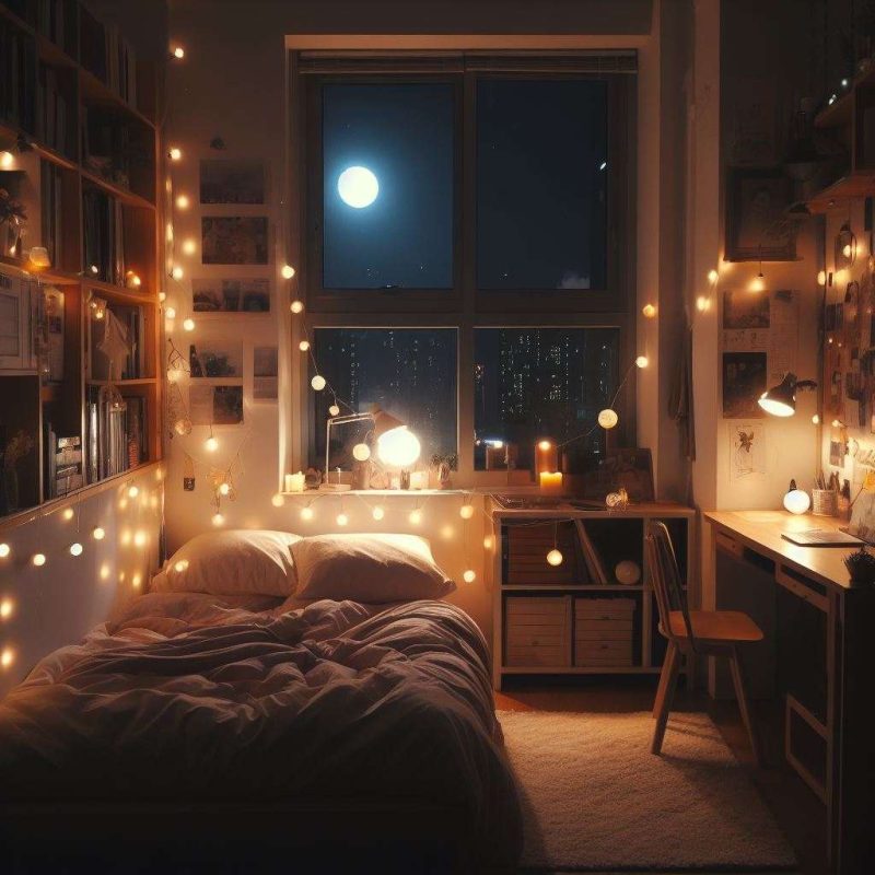 small bedroom lighting