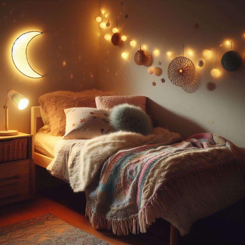 small bedroom lighting