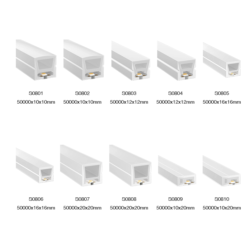 Neon LED Strip Lights(50m) - IP65/9.6w/3000k/381lm - Kosoom S0805-Strip Wall Lighting--08