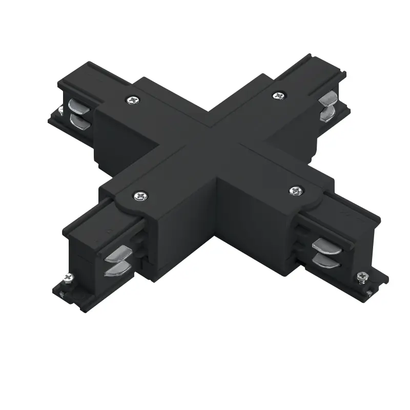 Track Lighting Accessories - Joint X/Black - Kosoom AX01N-All Products--AX01N