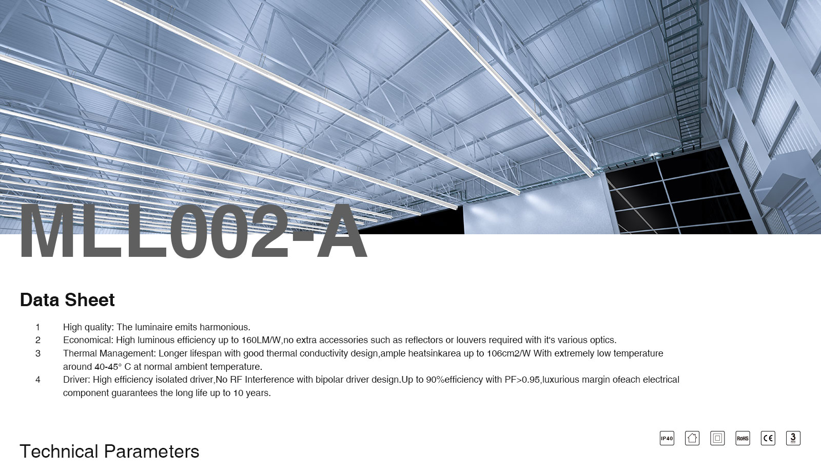 LED Light Accessories for LED Linear Light - Kosoom LA0102N-Accessories--ML00201