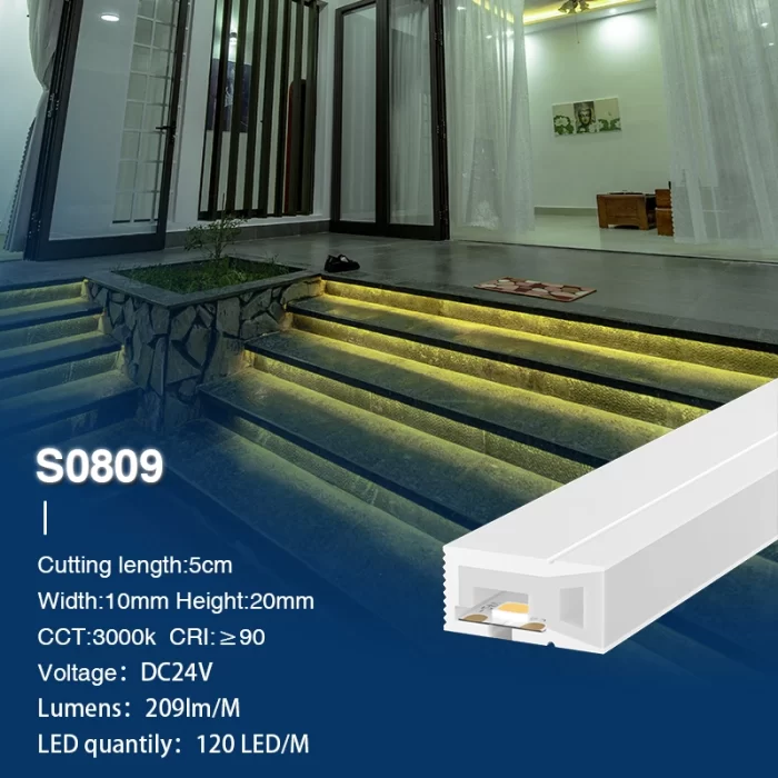 Neon LED Strip Lights(50m) - IP65/9.6w/3000k/209lm - Kosoom S0809-LED Light Strips for Bedroom--S0809