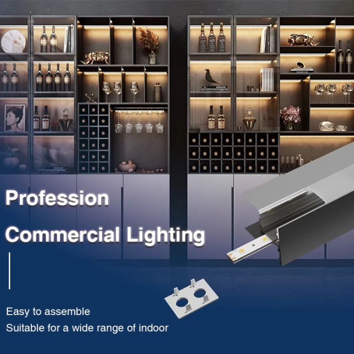 2 meters compressed covers and caps / CN-SA02 L2000*61.8*13.8mm - LED Profile - Kosoom SP49-LED Strip Profile--02