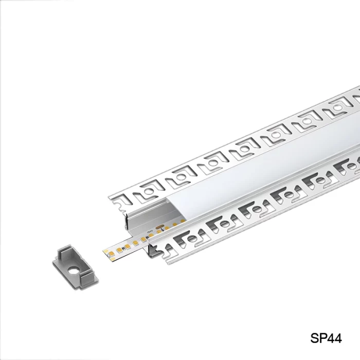 LED Profile - 2 meters compressed covers and caps / CN-SA01 L2000*64.2*13.8mm - Kosoom SP44-LED Aluminium Profile--03