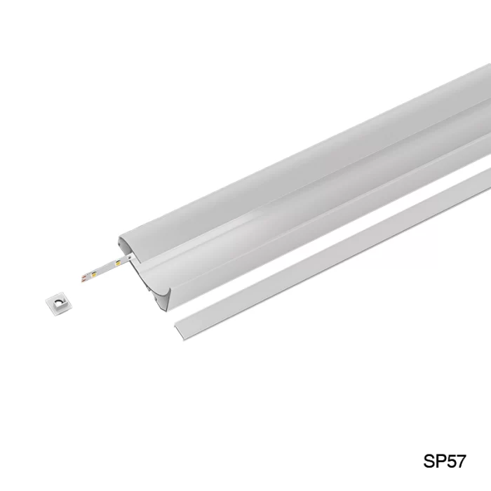 2 meters compressed covers and caps / CN-AS02 L2000*36.4*60.2mm - LED Profile - Kosoom SP57-LED Aluminium Profile--03