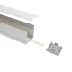 LED Profile - 2 meters compressed covers and caps / CN-SL12 L2000*20*20mm - Kosoom SP33-LED Aluminium Profile--04